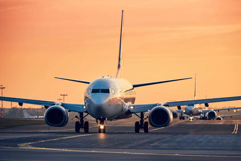 Airport Security Gates and Fence